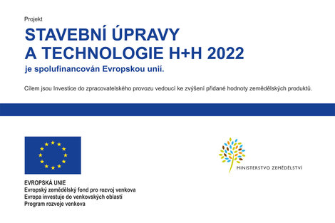 Projekt - Stavbení úpravy a techologie H+H 2022