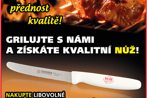 Grilujte s námi a vyzvedněte si svůj dárek