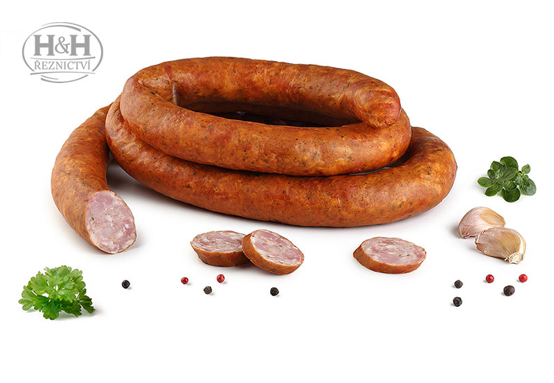 Klobásový kabanos | Řeznictví H+H - výroba a prodej masa, uzenin